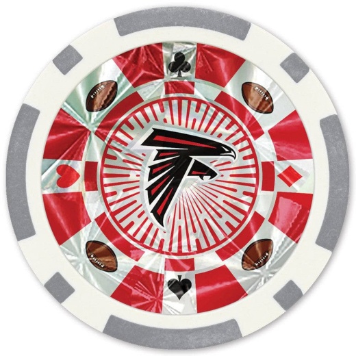 MasterPieces Atlanta Falcons 20 Piece Poker Chips