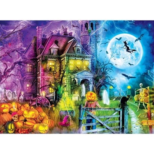 Halloween Glow In The Dark - Spooky Night 100 Piece Jigsaw Puzzle