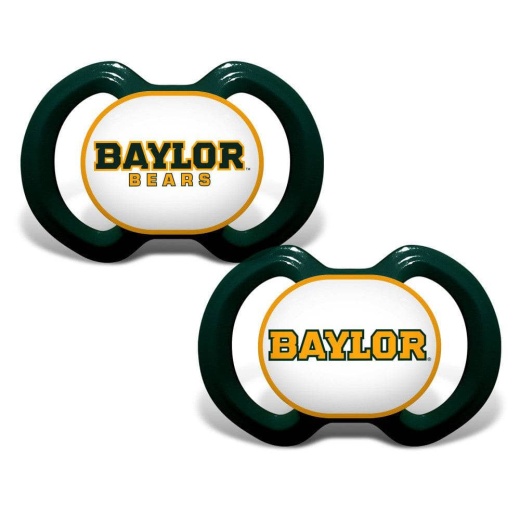 Baylor Bears Pacifier 2-Pack - Officially Licensed NCAA Product