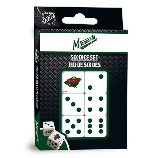 Minnesota Wild Dice Set