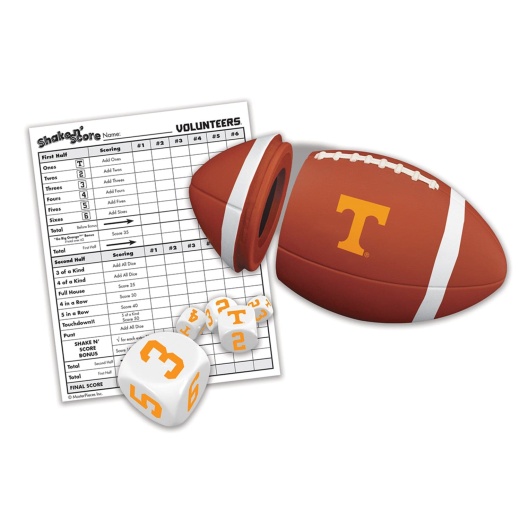 Tennessee Volunteers Shake N' Score Dice Game