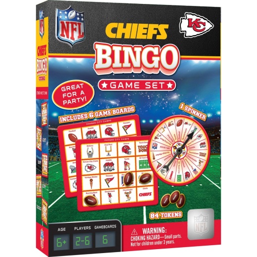 Kansas City Chiefs Bingo Game - Fun for All