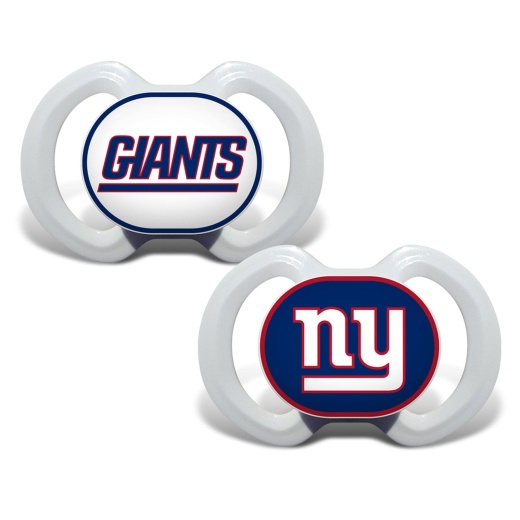 New York Giants Pacifier 2-Pack