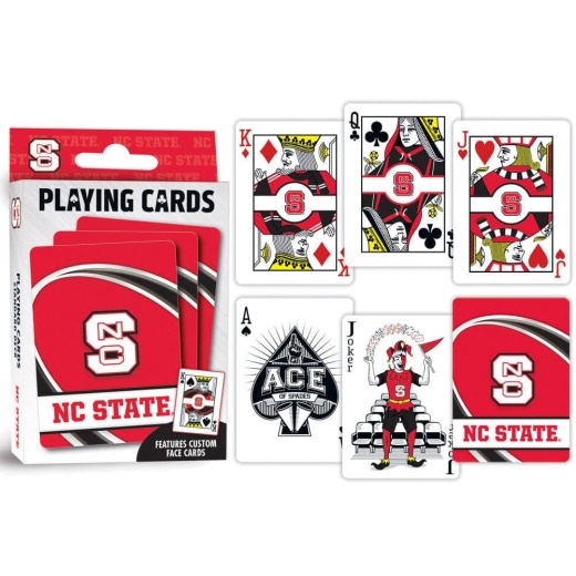 Nc State Wolfpack Playing Cards - 54 Card Deck