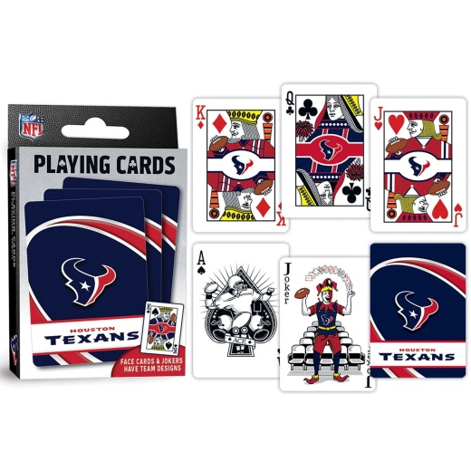 Houston Texans Playing Cards - Officially Licensed 54 Card Deck