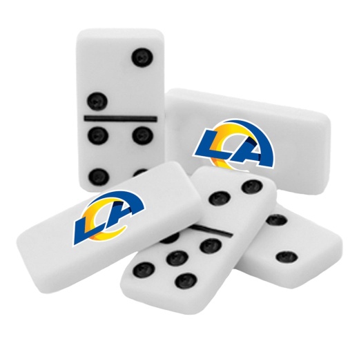Los Angeles Rams Dominoes - Officially Licensed NFL Set