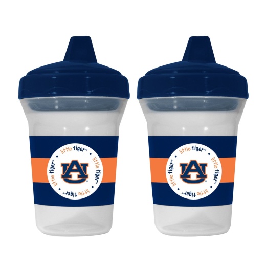Auburn Tigers Sippy Cup 2-Pack - Officially Licensed NCAA Product