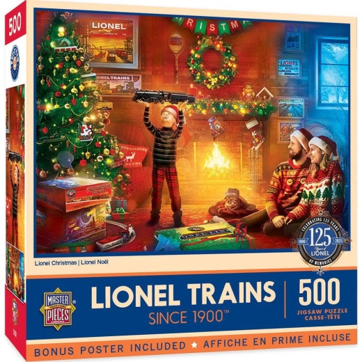 Lionel Trains Christmas 1000 Piece Jigsaw Puzzle