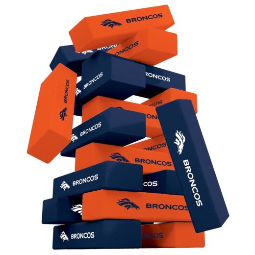 Denver Broncos Tumble Tower Game