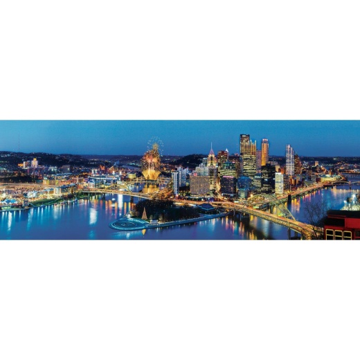 MasterPieces Pittsburgh Pennsylvania 1000 Piece Panoramic Jigsaw Puzzle