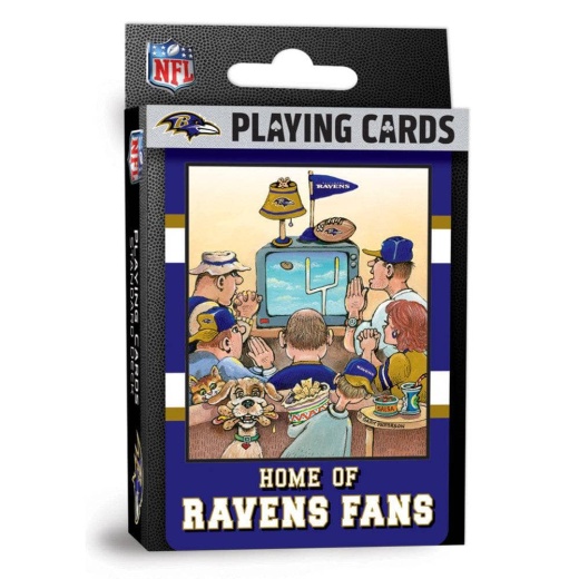 Baltimore Ravens Fan Deck Playing Cards - 54 Card Deck