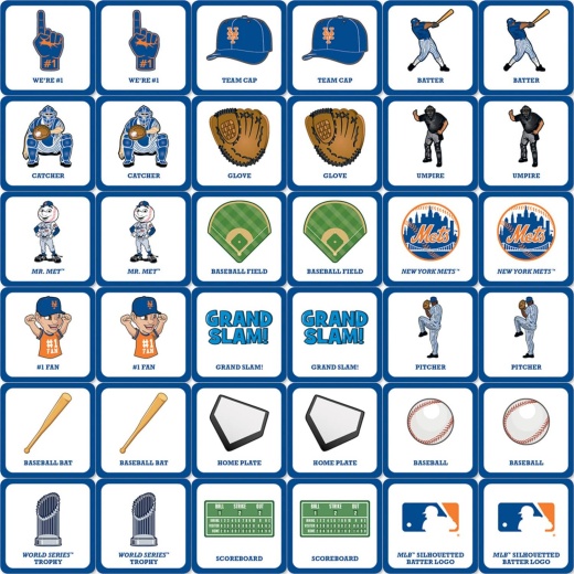 New York Mets Matching Game: Family-Friendly Fun!