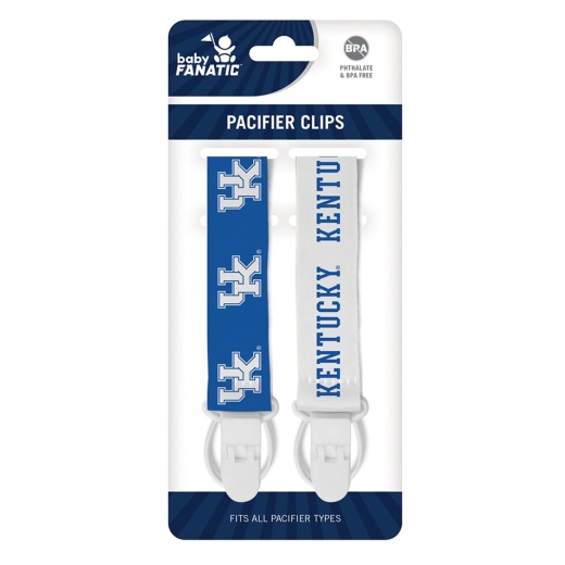 Kentucky Wildcats Pacifier Clip 2-Pack - Ultimate Fan Accessory