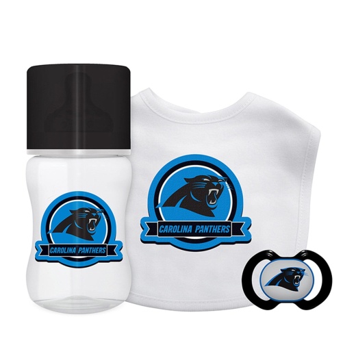 Carolina Panthers 3-Piece Baby Gift Set - MasterPieces
