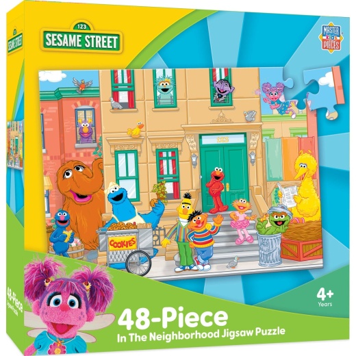 Sesame Street - In The Neighborhood 48 Piece Jigsaw Puzzle