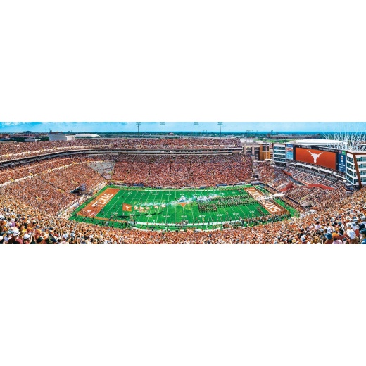 Texas Longhorns - 1000 Piece Panoramic Jigsaw Puzzle