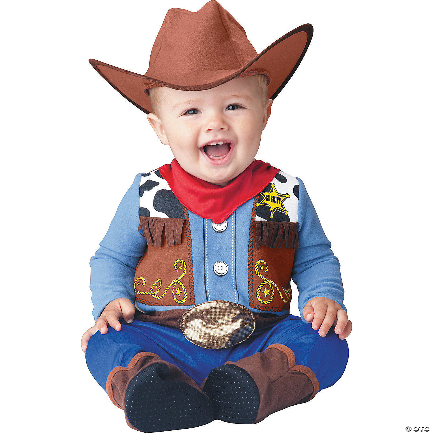 Baby Boy'S Wee Wrangler Costume - 12-18 Months