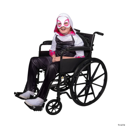 Kids Adaptive Marvel Ghost Spider Gwen Costume - Small