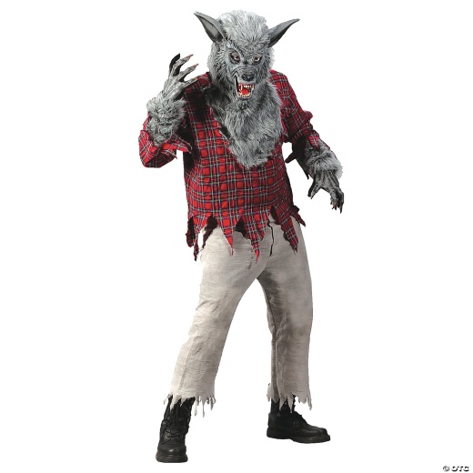 Men's Werewolf Costume - Unleash Your Inner Beast