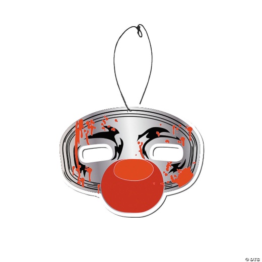 3 1/2" Halloween 4: The Return Of Michael Myers™ Jamie Lloyd Clown Mask Cinnamon Fear Freshener