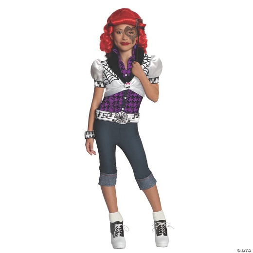 Girl's Monster High Operetta Costume - Medium