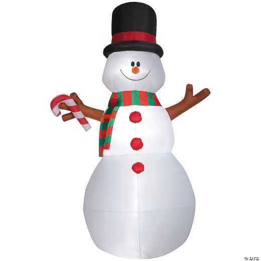 10 Ft. Airblown® Inflatable Animated Swiveling Snowman Christmas Outdoor Yard Decoration