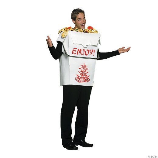 Adults Chinese Take-Out Costume