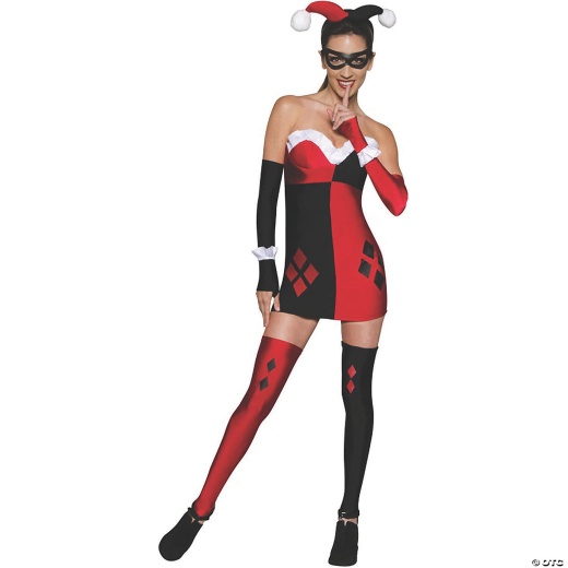 Women's Harley Quinn Costume - Small