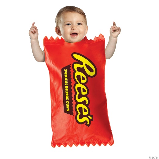 Baby Reese's Cup Bunting Costume 0-6 Months