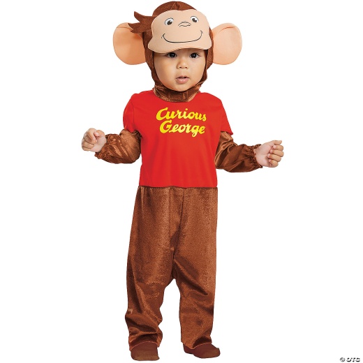 Toddler Curious George Costume - 12-18 Months