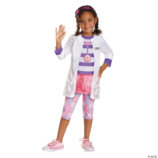 Girl's Classic Doc McStuffins Costume