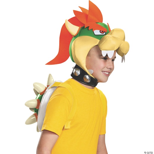 Kids Super Mario Bros. Bowser Costume Kit