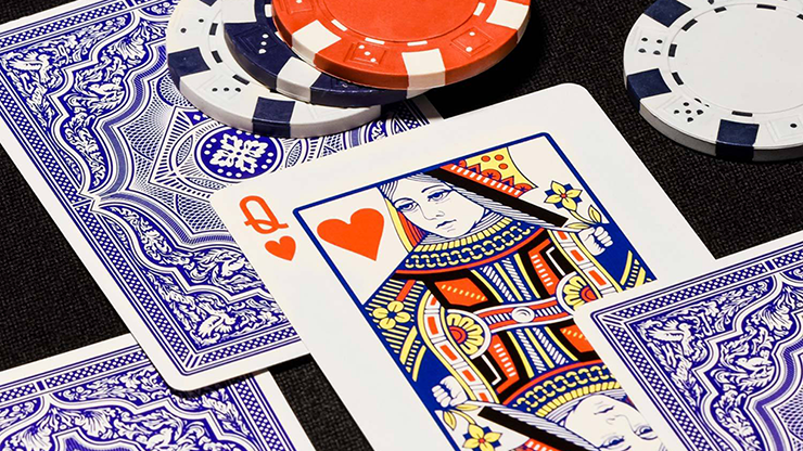 Blue Cohorts (Luxury-Pressed E7) Playing Cards