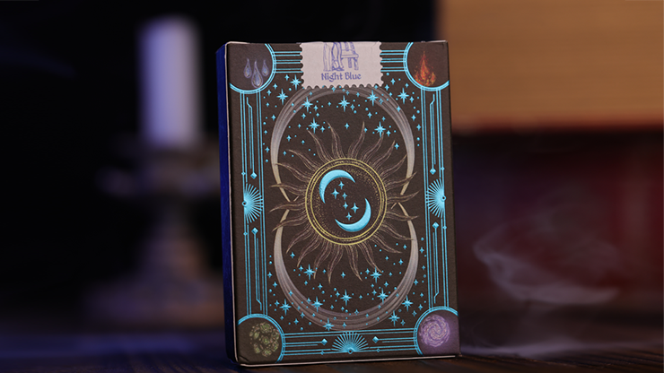 Warriors Of The Stars: Zodiac Playing Cards (Night Blue) By Blue Moon Co