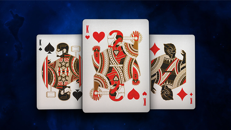Avengers: Blue Edition Playing Cards By Theory11