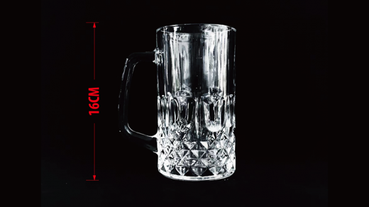 Self Exploding Beer Glass (16Cm) By Wance - Trick