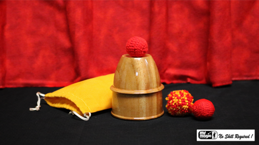 Chop Cup (Wooden) By Mr. Magic - Trick