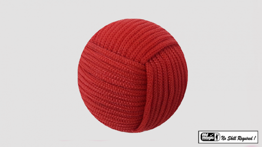 Rope Ball 2.25 Inch (Red) By Mr. Magic - Trick