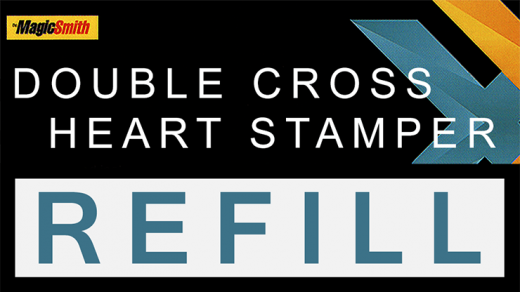 Heart Stamper Part For Double Cross (Refill) By Magic Smith Trick