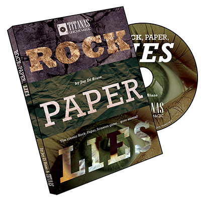 Rock, Paper, Lies by Jay Di Biase and Titanas Magic Productions - DVD