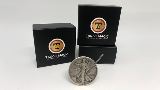 Magnetic Coin Walking Liberty (W/Dvd) by Tango - Tricks