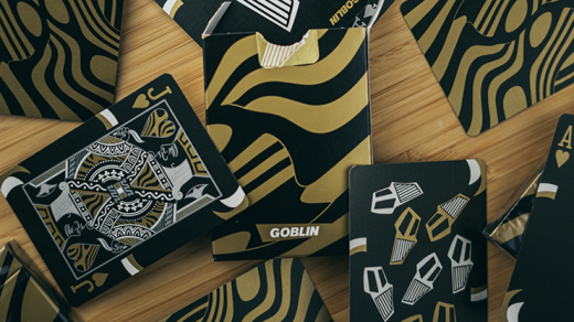 Gold Goblin Playing Cards By Gemini
