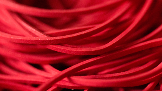 Joe Rindfleisch's Size 16 Rainbow Rubber Bands (Red Pack) By Joe Rindfleisch - Trick