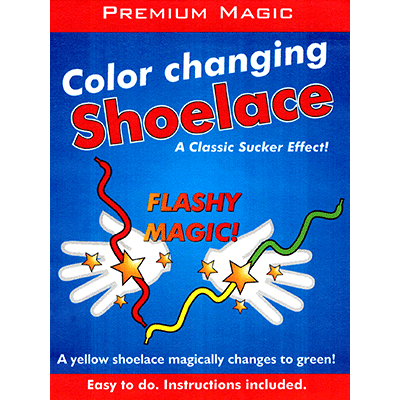Color Changing Shoelaces By Premium Magic - Trick