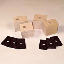 Bed Mounting Blocks And Pads