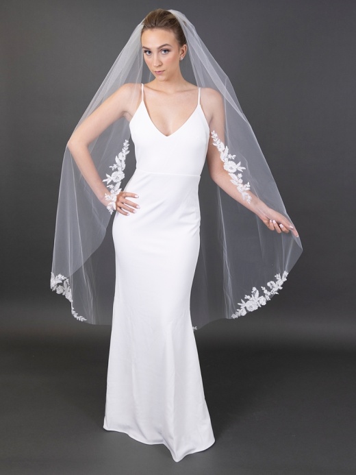 Veil Length, cathedral veil, waltz length veil