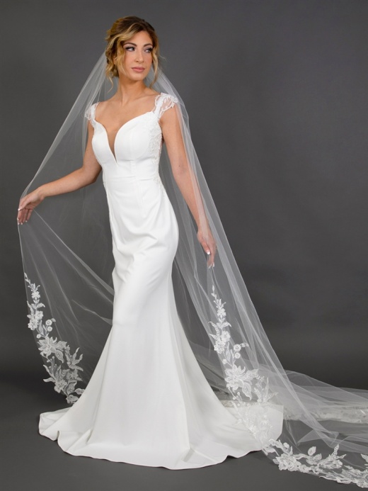 V2394WRC Wide Royal Cathedral Bridal Veil