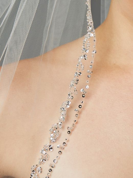 Swarovski Rhinestone Veil