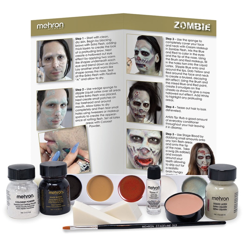 Zombie - Professional Makeup Kit
