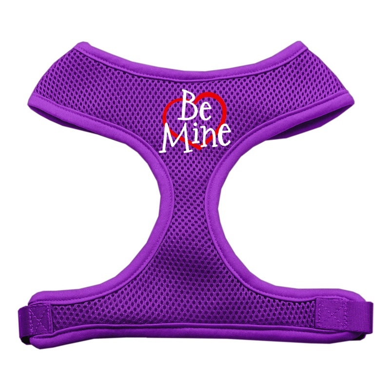 Be Mine Soft Mesh Pet Harness Purple Extra Large